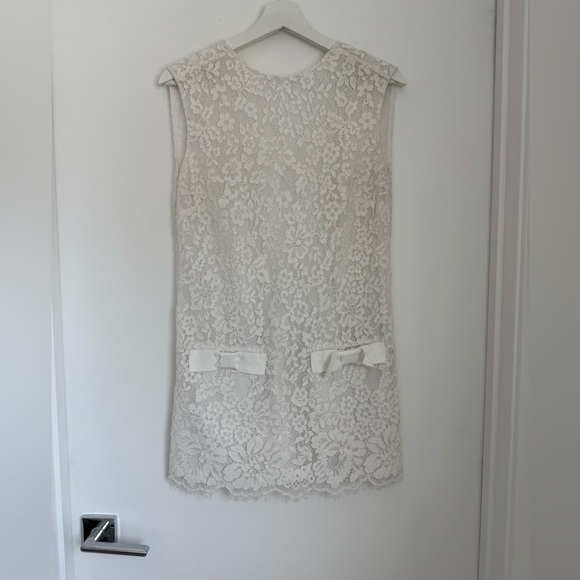 Helsa Lace Shift Mini Dress Open Back Dresses Helsa Lace Shift Mini Dress Open Back Dresses
